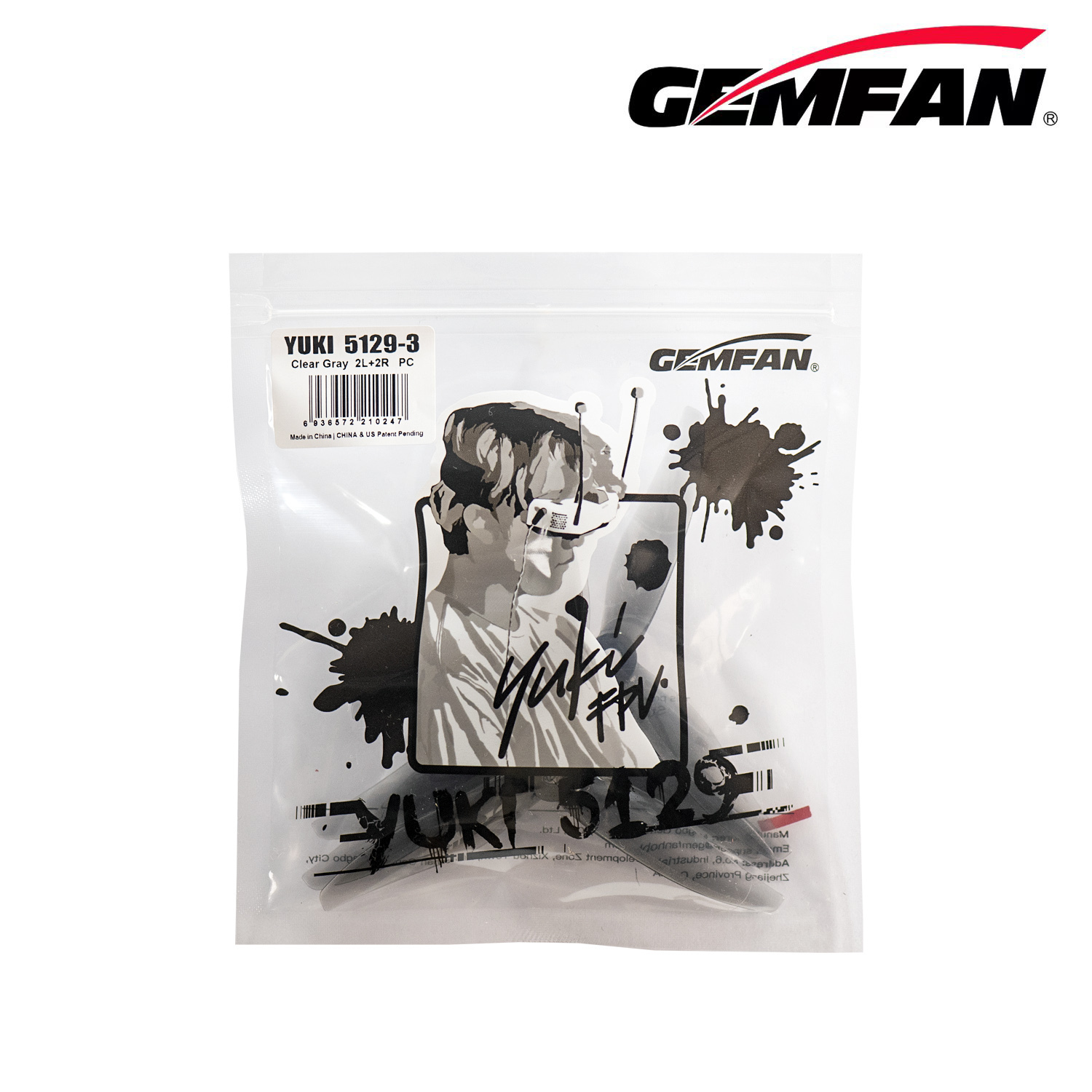 Drone Racing Propeller - Gemfan 5129 5 Zoll 3 Blatt/Tri-Blatt
