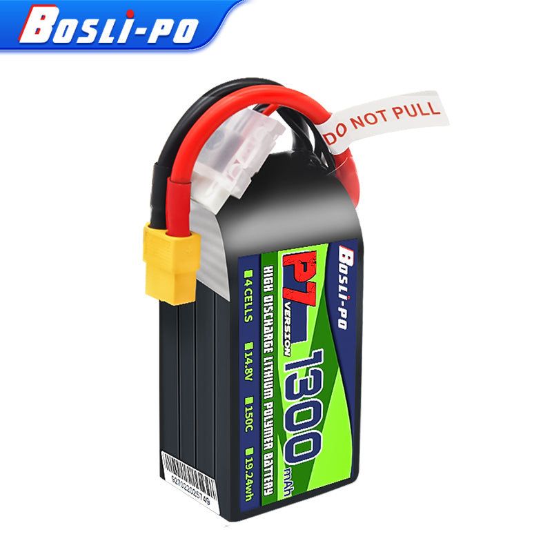 Boslipo P7 1300mAh 150C 4S 6S  – Drone Racing Battery Bewertung und Preis